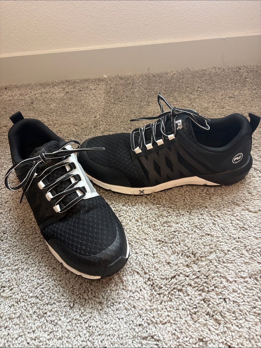 Timberland Pro steel toed shoes